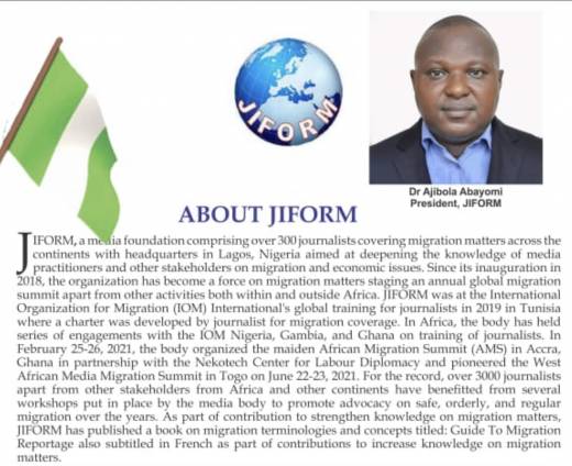 UN Tasked On Defence Of Migrants From Africa, Third World Nations as JIFORM Seeks Collaboration On Annual Migration Conference In Canada