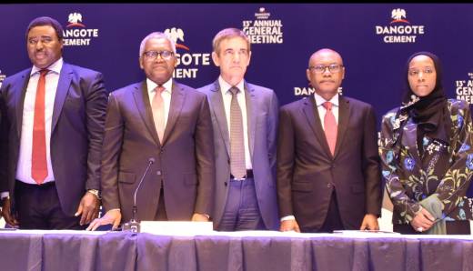 Dangote Cement Shareholders up dividend by 25% to N20 per share