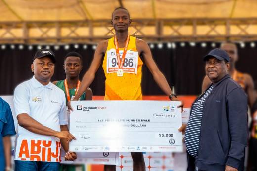PremiumTrust Bank Abuja City International Half Marathon event