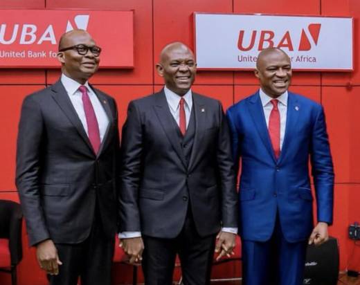 Executive Promotions In UBA Group, as Oliver Alawuba becomes new MD/CEO