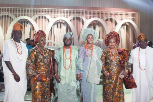 Business magnate, Babatope Agbeyo gives son, Tolulope ‘A Lagos Wedding Party’