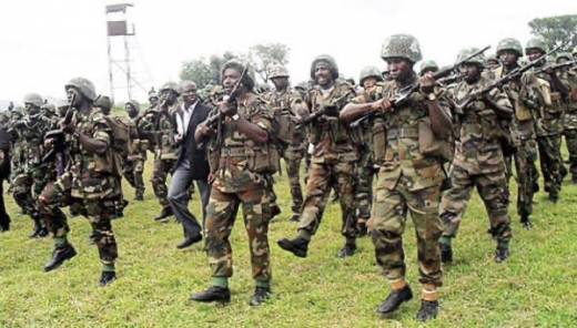 Fear Grips Asese Residents As Hired Nigerian Soldiers Fire Live Bullets at Workers Executing Court Orders