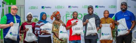 Fidelity Bank Extends Relief Efforts to Eti-Osa Community with Food Bank Initiatives.