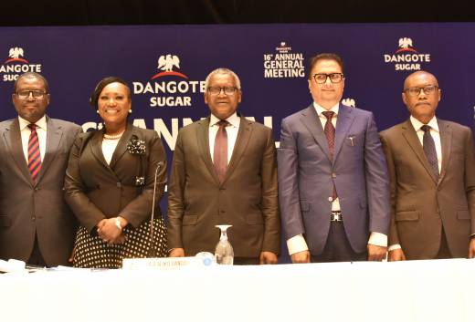 Dangote Sugar Refinery Rewards Shareholders with N12.147bn Dividend