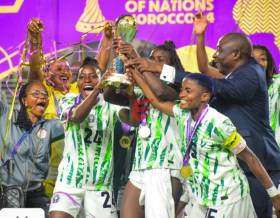 Victorious Super Falcons Storm Abuja For Trophy Parade, President Tinubu Set To Host Team At Aso Rock